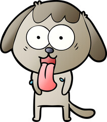 cute cartoon dog
