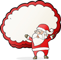 cartoon santa claus
