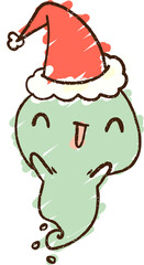 cute christmas ghost