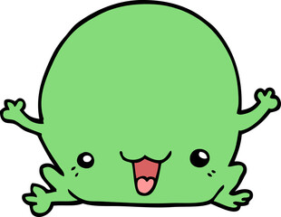 cartoon frog