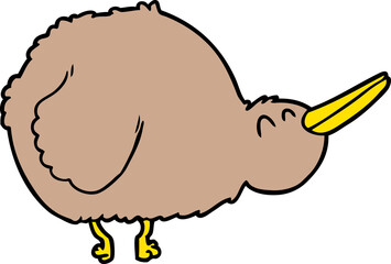 cartoon kiwi bird
