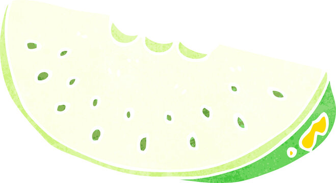 cartoon melon slice
