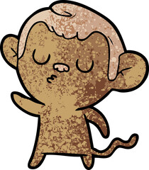 cartoon monkey