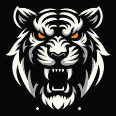 Tiger Logo Template.	