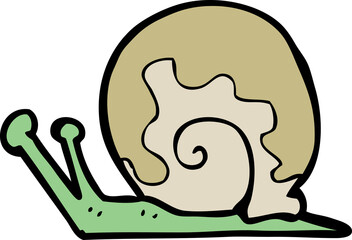 cartoon snail © lineartestpilot