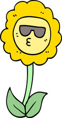 cartoon flower