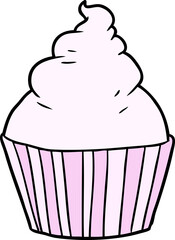 cartoon cup cake
