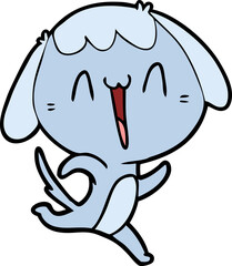 cute cartoon dog