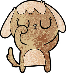 cute cartoon dog