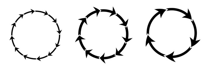 circle arrow