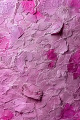 Fototapeta premium Close up of pink paint on a wall, suitable for interior design projects