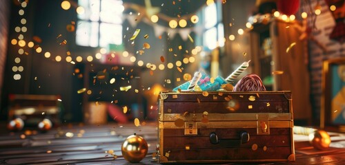 A birthday scavenger hunt leading to hidden treasures and surprises, adding excitement to the celebration