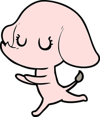 cute cartoon elephant