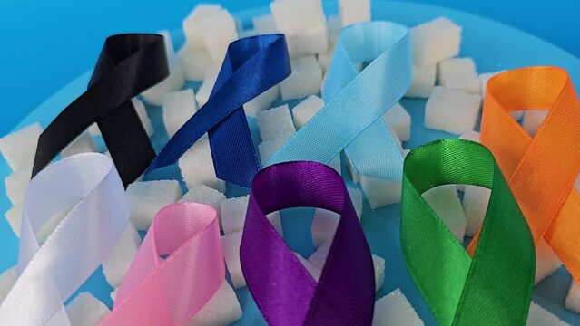 Sweets and cancer consequences, risks and harm of sweets. Relationship between diabetes and cancer