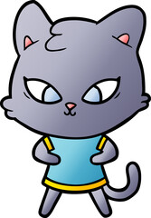 cute cartoon cat