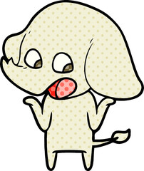 cute cartoon elephant