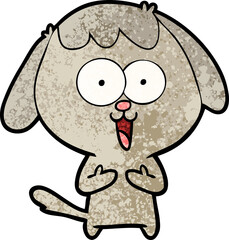 cute cartoon dog