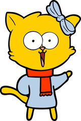 cartoon cat