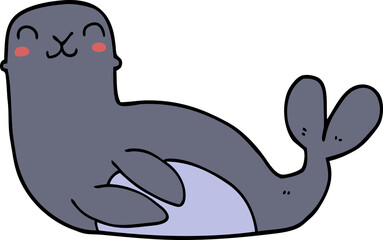 cartoon seal