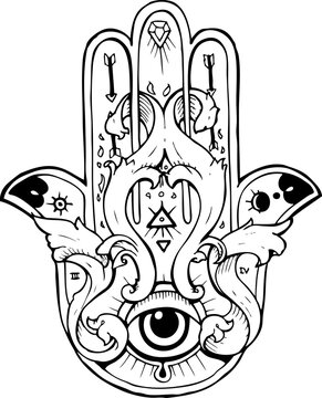 hamza tattoo symbol