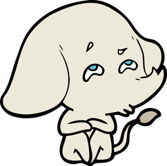 cartoon elephant remembering