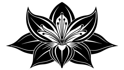 a-picture-of--a--Flower-logo-icon vector illustration