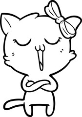 cartoon cat