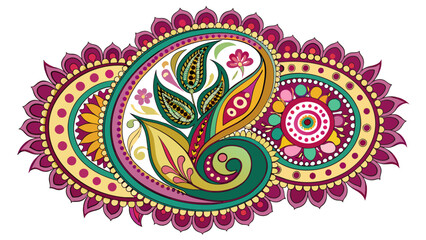 abstract floral background vector illustration