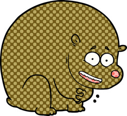 cartoon bear