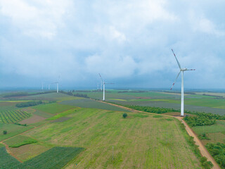 Baltic Sea Wind Farm in Xuwen County, Zhanjiang, Guangdong, China