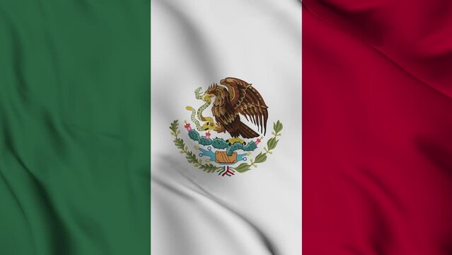  Mexico waving flag
