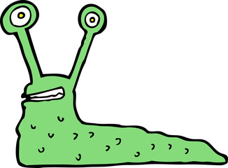 cartoon slug