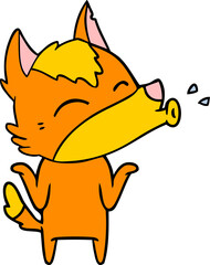 fox cartoon character