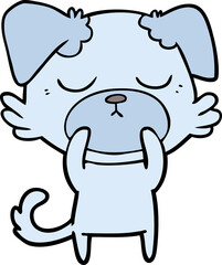 cute cartoon dog