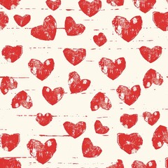 A collection of red hearts on a plain white backdrop. Ideal for Valentine's Day concepts