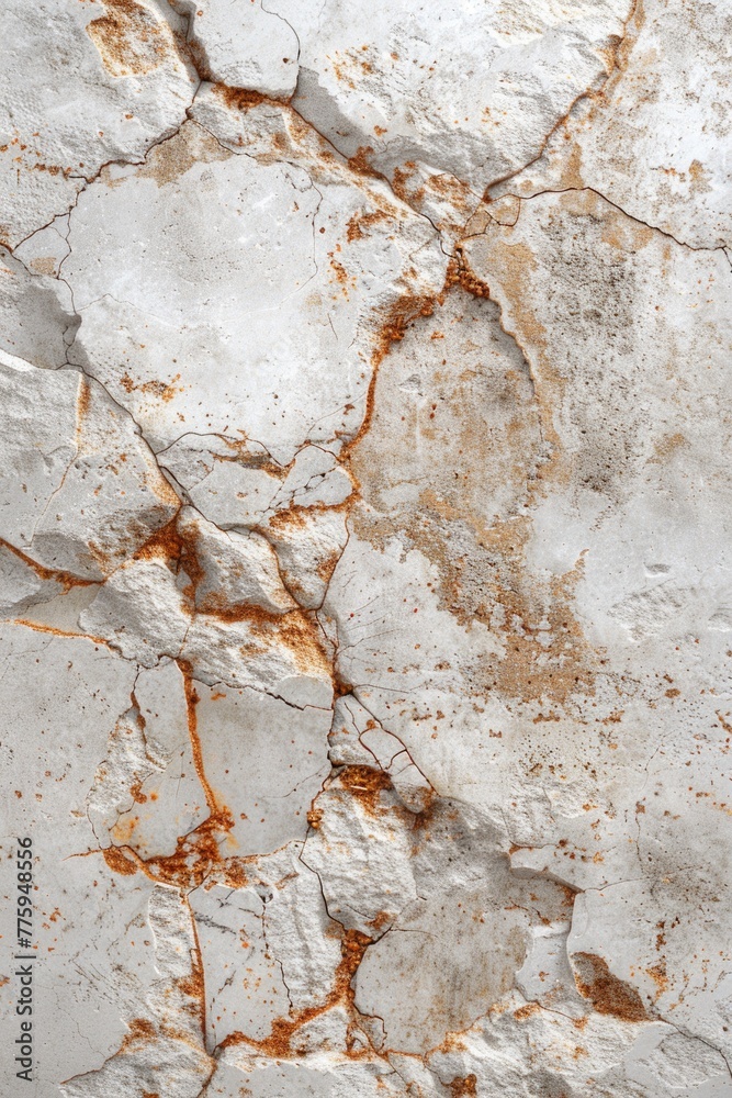 Poster close up of a rock with rust, suitable for industrial concepts