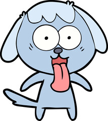 cute cartoon dog