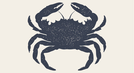 Crab, seafood, sketch. Vintage retro print, seafood crab sketch, sea life, ink pencil style drawing, engrave old school sketch, hand drawn. Sketch artwork crab, sign, sea symbol. Vector Illustration - 775956942