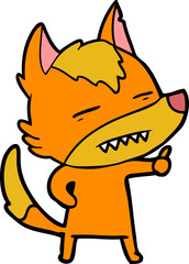 fox cartoon character