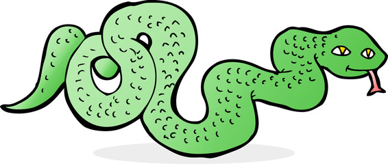 cartoon snake