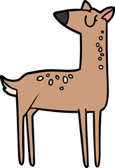 cartoon deer