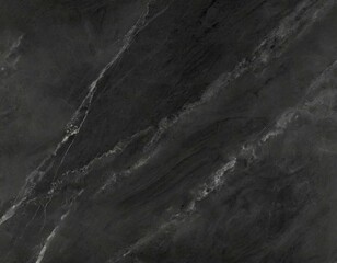 Glossy Black Marble Texture: Exquisite Pattern