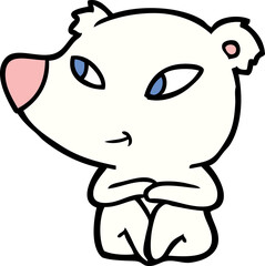 polar bear cartoon
