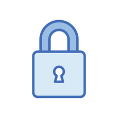 seo lock vector icon