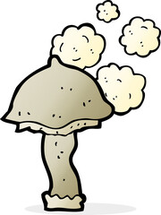 cartoon mushroom