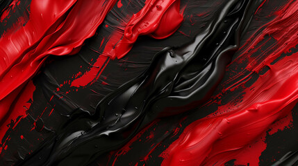 Background image of contrasting red and black colors. - obrazy, fototapety, plakaty