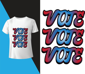 US president election voting graphic