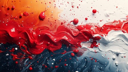 An abstract background with splatters
