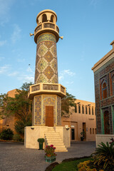 Obraz premium Katara Cultural Village and Katara Mosque