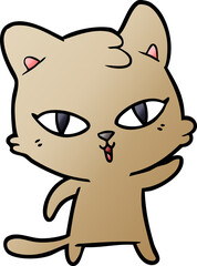 cartoon cat